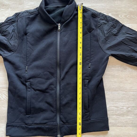 Lululemon Black Bomber Jacket Men's-Size L - Picture 9 of 9